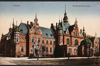 View of the Deutsches Buchhändlerhaus, approx. 1900