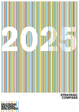 Title page “German National Library 2025: Strategic Compass”