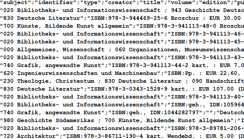 Das Semikolon dient als Trennzeichen in Textdateien, mit denen einfach strukturierte Daten gespeichert und ausgetauscht werden können (CSV-Format) Das Semikolon dient als Trennzeichen in Textdateien, mit denen einfach strukturierte Daten gespeichert und ausgetauscht werden können (CSV-Format)