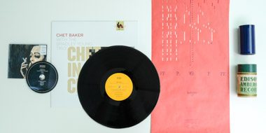 Schallplatte, Klavierrolle, Wachswalze aus der Tonträger-Sammlung des Deutschen Musikarchivs