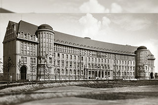 Ansicht der Deutschen Bücherei, 1916