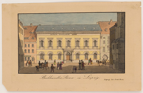 The Book Traders’ Exchange in Ritterstraße The Book Traders’ Exchange in Ritterstraße