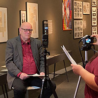 Video production in the temporary exhibition of the German Museum of Books and Writing Video production in the temporary exhibition of the German Museum of Books and Writing