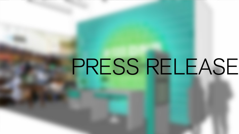Exhibition Stand, superimposed on it the word Press Release Exhibition Stand, superimposed on it the word Press Release