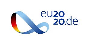 Logo for Germany's presidency of the Council of the European Union 2020; link to its homepage Logo for Germany's presidency of the Council of the European Union 2020; link to its homepage